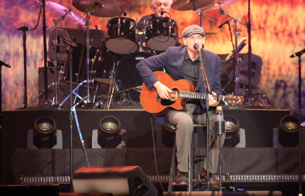 James Taylor performing