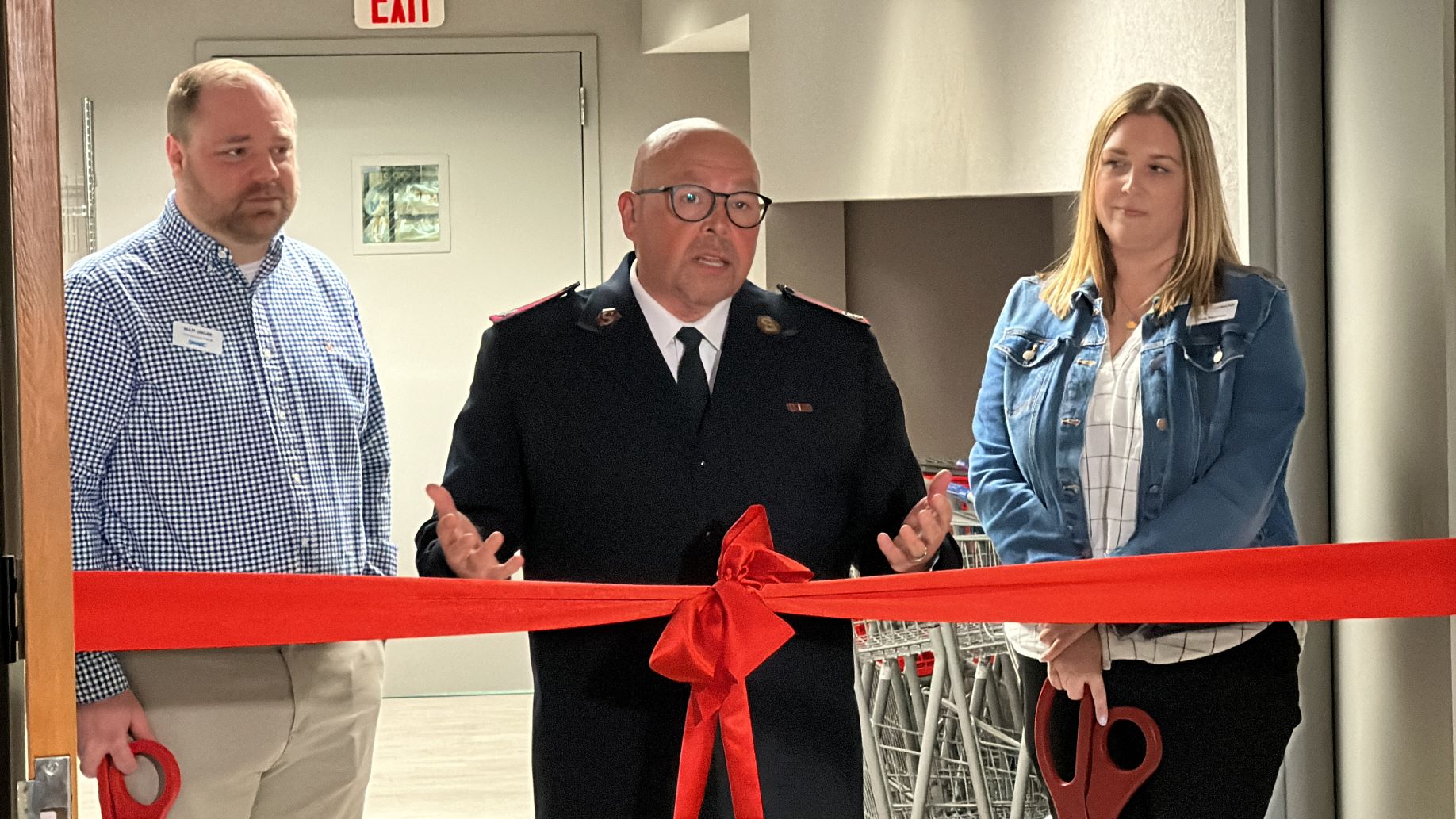 The Salvation Army Opens a New Client Pantry in Clive