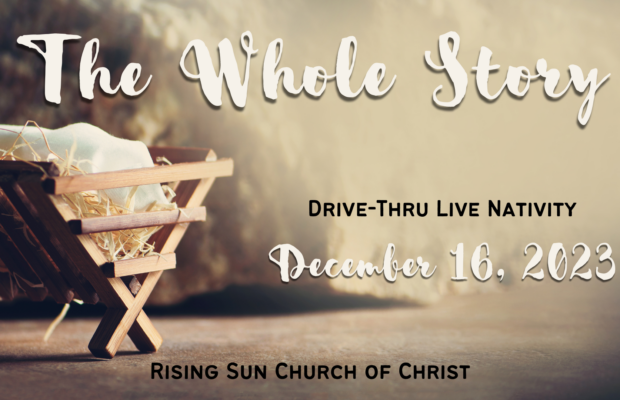 Drive-Thru Live Nativity
