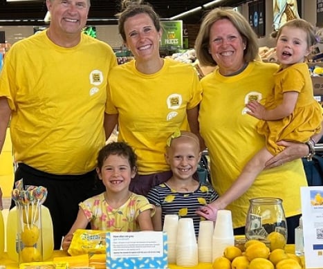 ALDI x ALSF Lemonade Stand to Help Fight Against Childhood Cancer