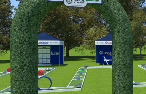 UScellular Attempts to Break Guinness World Records Title for Longest Temporary Mini Golf Hole